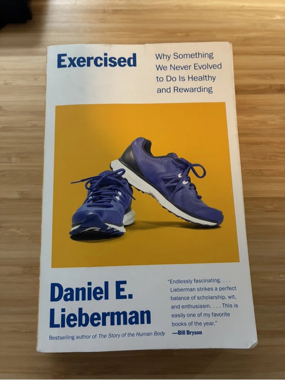 Exercised by Daniel E Lieberman used paperback book
